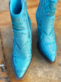 Turquoise Maze Of Life Boots