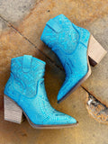 Turquoise Maze Of Life Boots