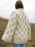 White Cozy Cardigan