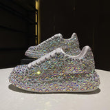 Rhinestone Dazzle Fashion Sneakers