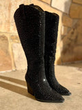 Tall In A Black/Silver Cadillac Boots