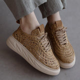 Straw Breathable Sneakers