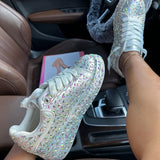 Rhinestone Dazzle Fashion Sneakers