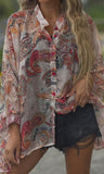 Summer Thin Printed Shirt