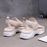 women's summer thick sole hollow sandals