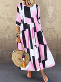 Printed Summer Holiday Daily Fashion Maxi Dresses