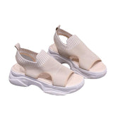 women's summer thick sole hollow sandals