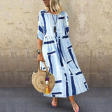 Printed Summer Holiday Daily Fashion Maxi Dresses