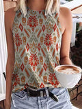 Retro sleeveless vest