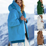 Solid Color Medium-length Coat