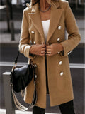 Rib Pocket Stand Collar Coat