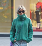 Turtleneck Knit Sweater