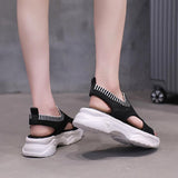 women's summer thick sole hollow sandals