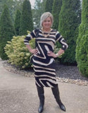 Zebra Print Travelers Dress