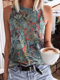 Retro sleeveless vest